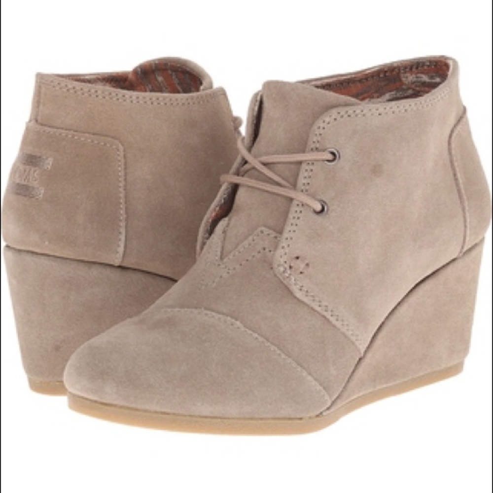 Tom wedges brown
